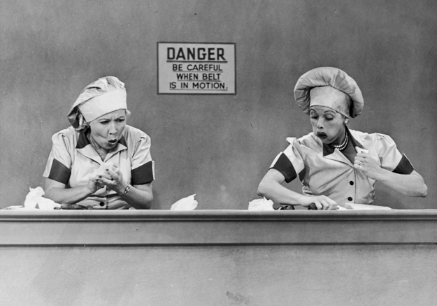 Lucy & Ethel enrol in a MOOC